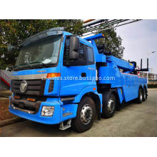 Foton 8X4 30t 30ton 50t 50tons Towing Wrecker Truck with Telescopic Boom